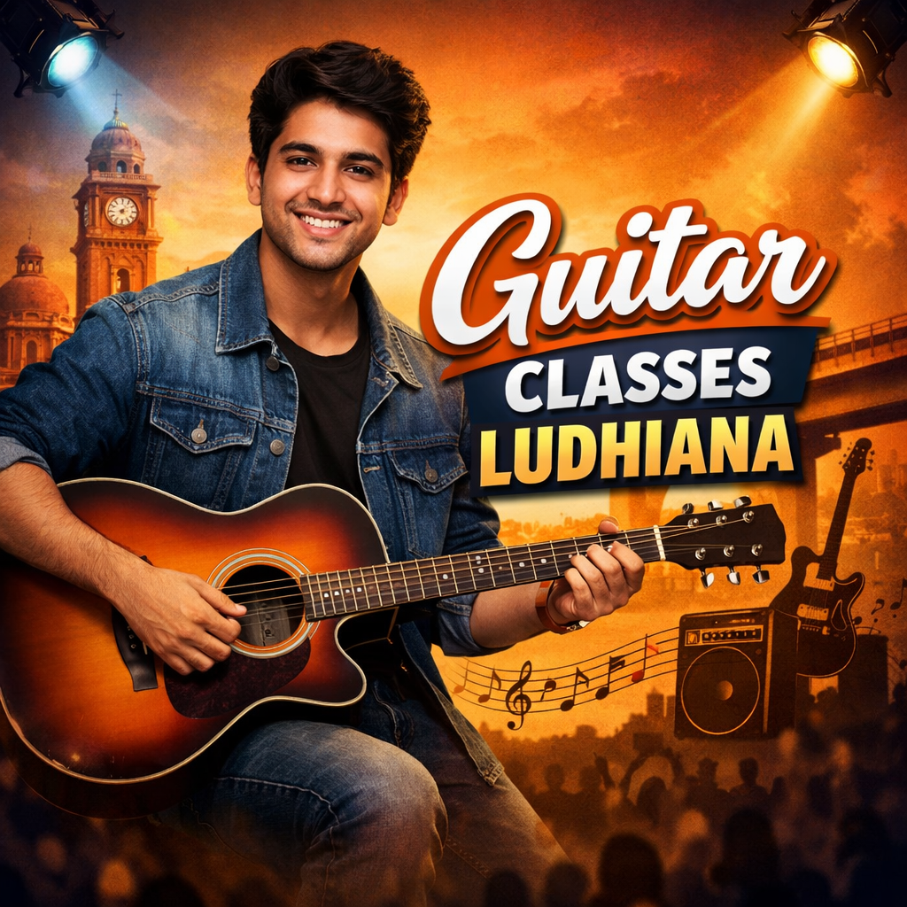 Why choose us for guitar classes in ludhiana?