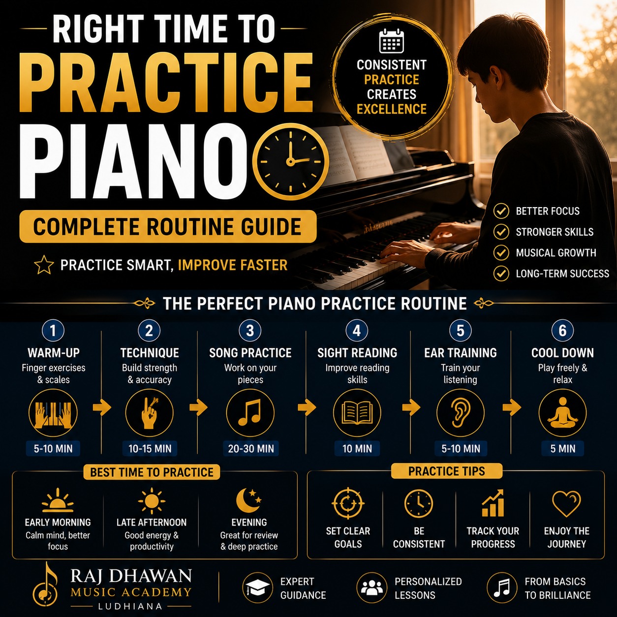 Right Time to Practice Piano