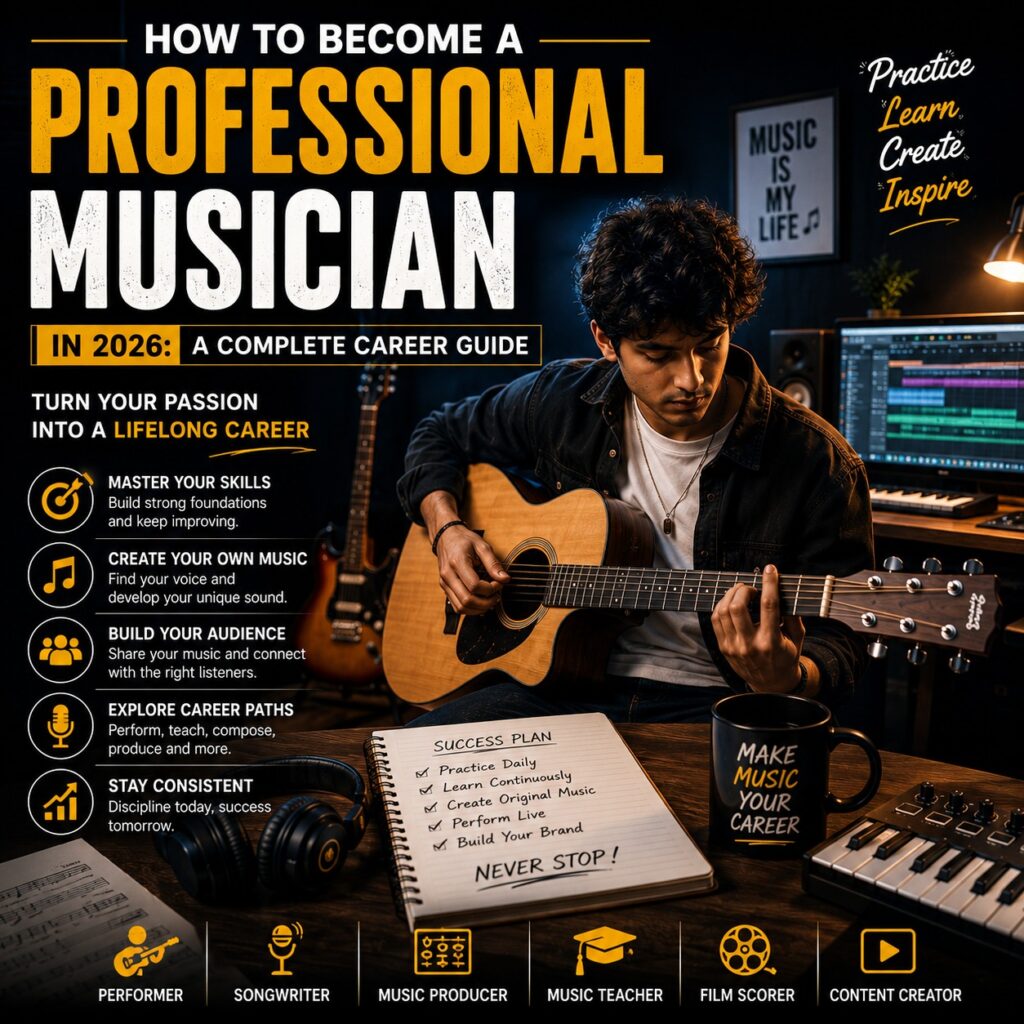 Home 3 How to Become a Professional Musician