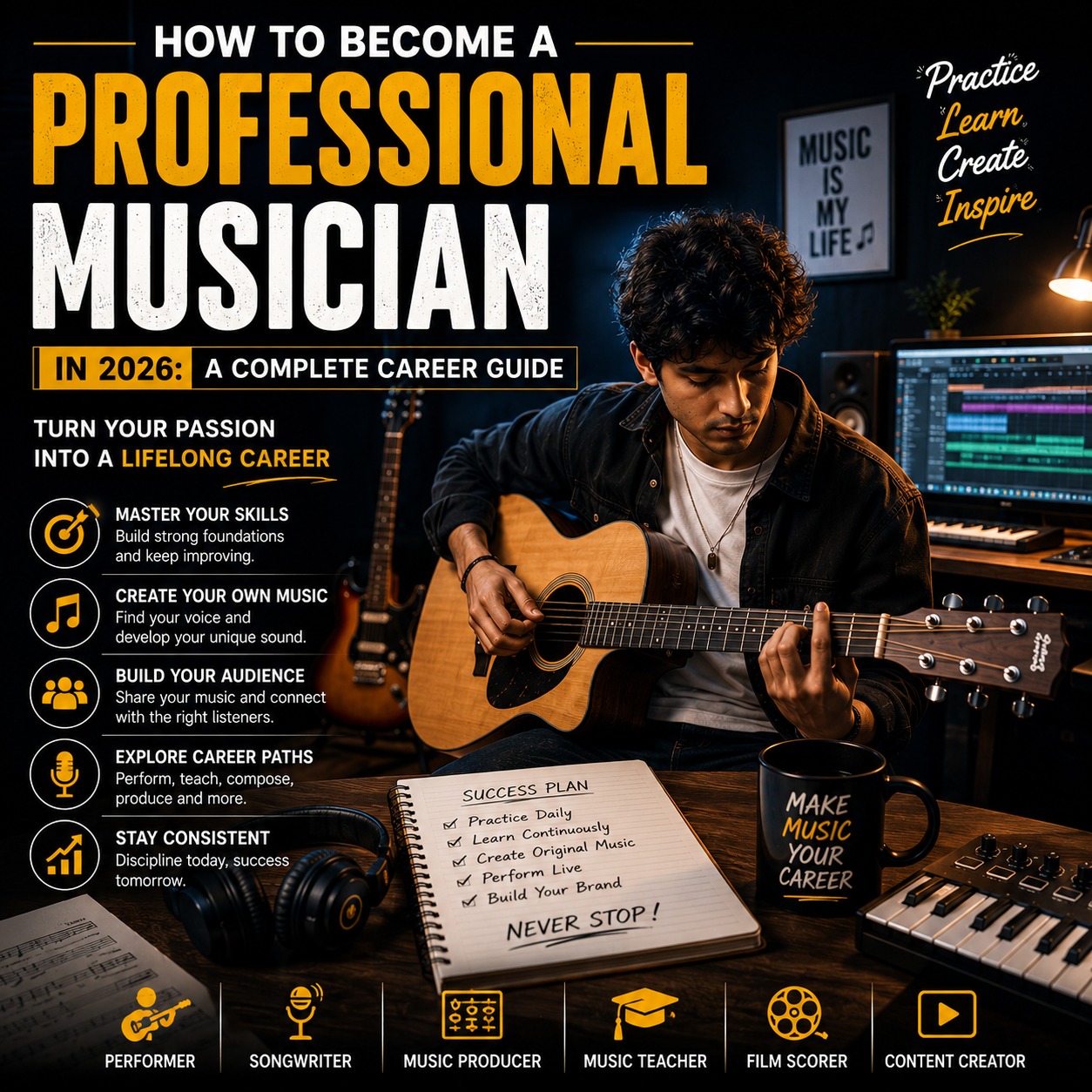 How to Become a Professional Musician